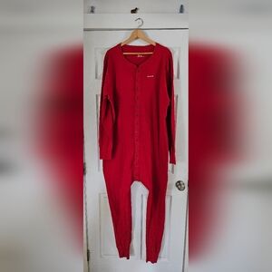 Carhartt Red Unionsuit 3XL